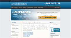 Desktop Screenshot of lightsaberpromotions.com